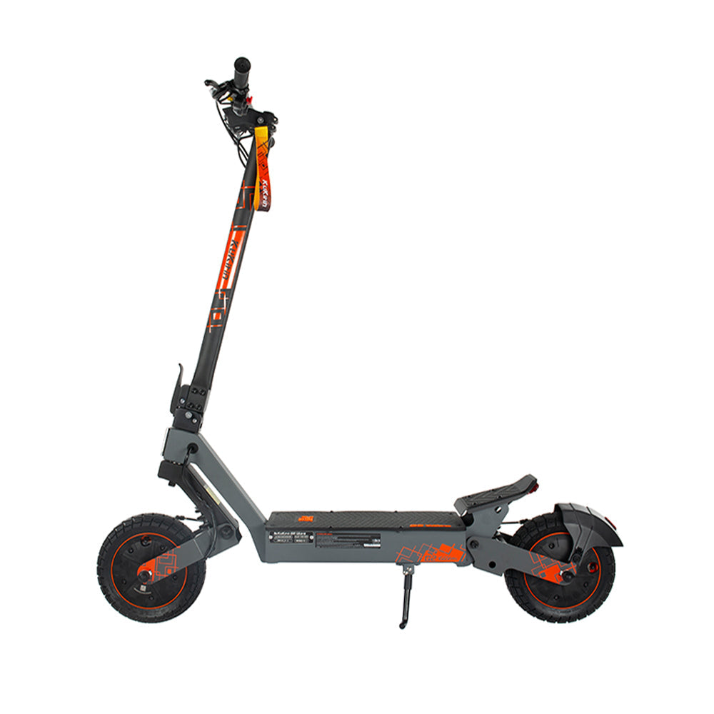 KuKirin G2 Ultra electric scooter full side view, foldable off‑road e‑scooter on white background