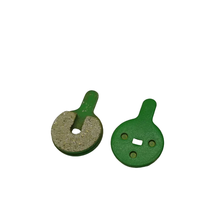 Disc brake pads for KuKirin G2 A version 2024 electric scooter, green resin replacement brake pads pair
