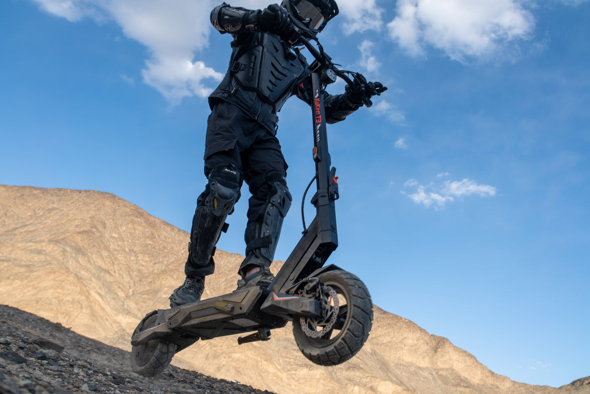 KuKirin foldable adult high‑speed dual motor electric scooter