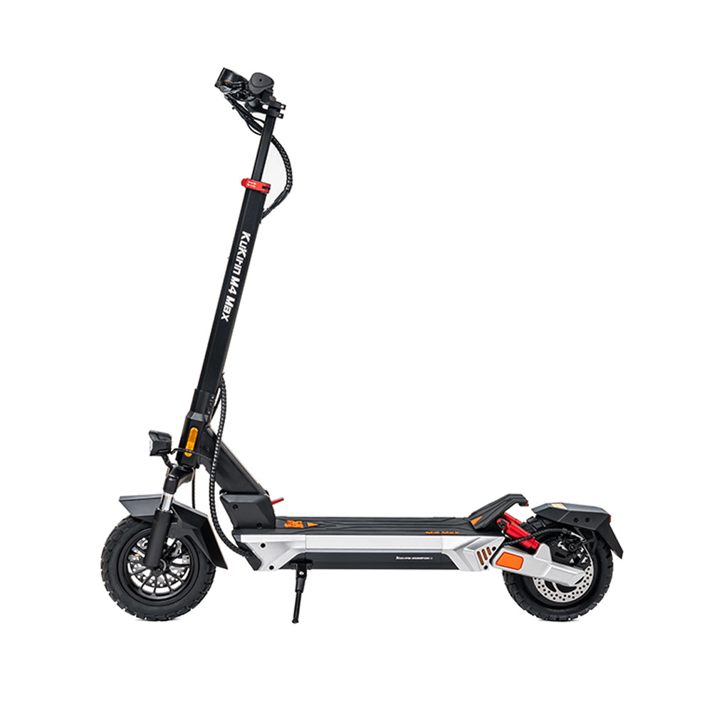 KuKirin M4 Max off‑road electric scooter full side view on white background