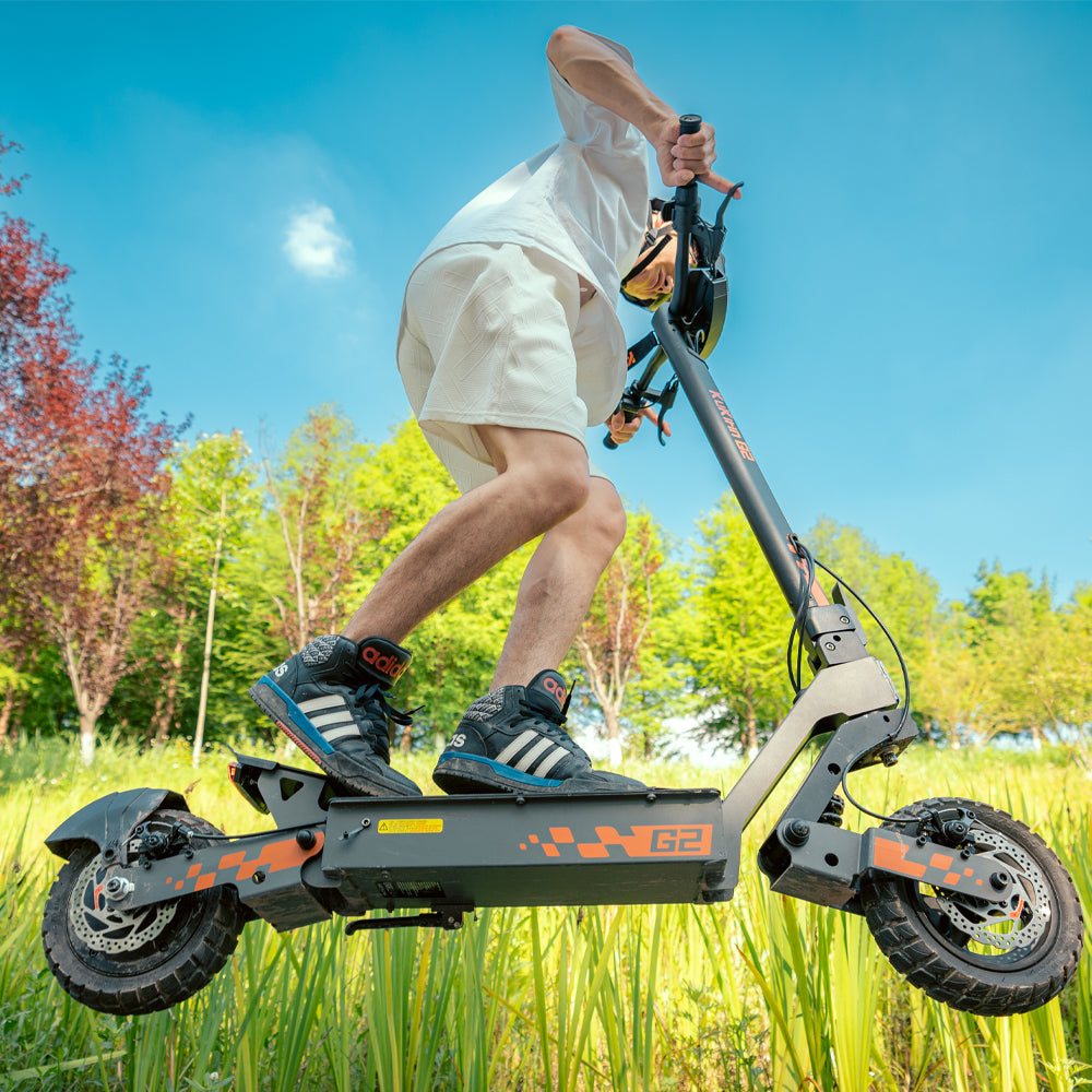 KuKirin foldable commuter electric scooter for city long‑range daily commute