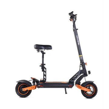 KuKirin G2‑Max adult off‑road electric scooter with seat, foldable dual‑motor e‑scooter for commuting and off‑road riding.
