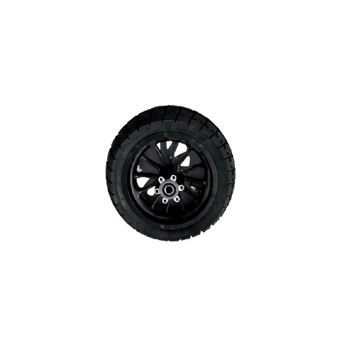 KuKirin A1 front wheel complete wheel scooter spare part white background 1:1
