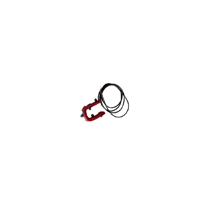 KuKirin A1 tail light rear lamp with wire scooter spare part white background 1:1
