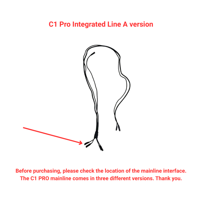 KuKirin C1 Pro A version integrated line main wiring harness scooter spare part white background 1:1
