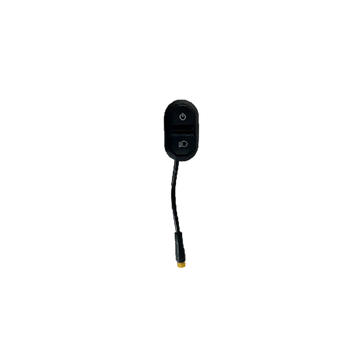 KuKirin G2 Pro DGT light switch VMP version scooter handlebar button spare part white background 1:1
