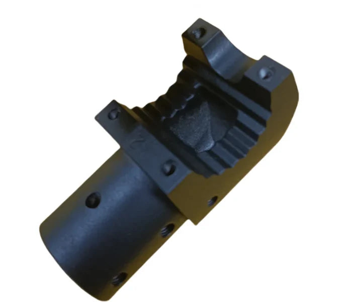 KuKirin G3 A version 4 holes handlebar fixing part scooter spare part white background 1:1
