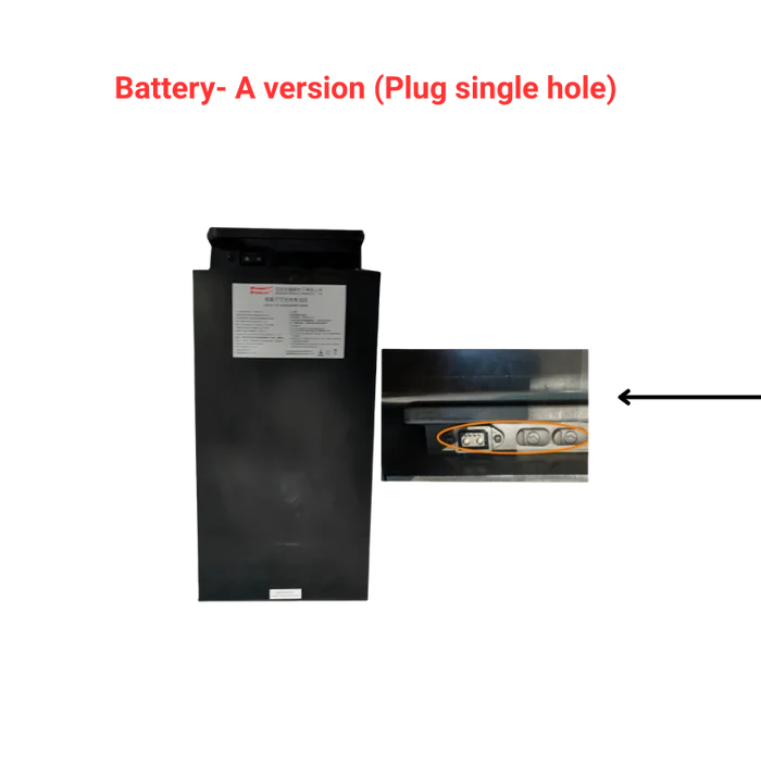 KuKirin G3 Pro A version single hole battery scooter spare part white background 1:1

