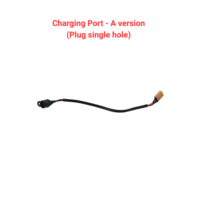 KuKirin G3 Pro A version charging port single hole plug charging socket scooter spare part white background 1:1
