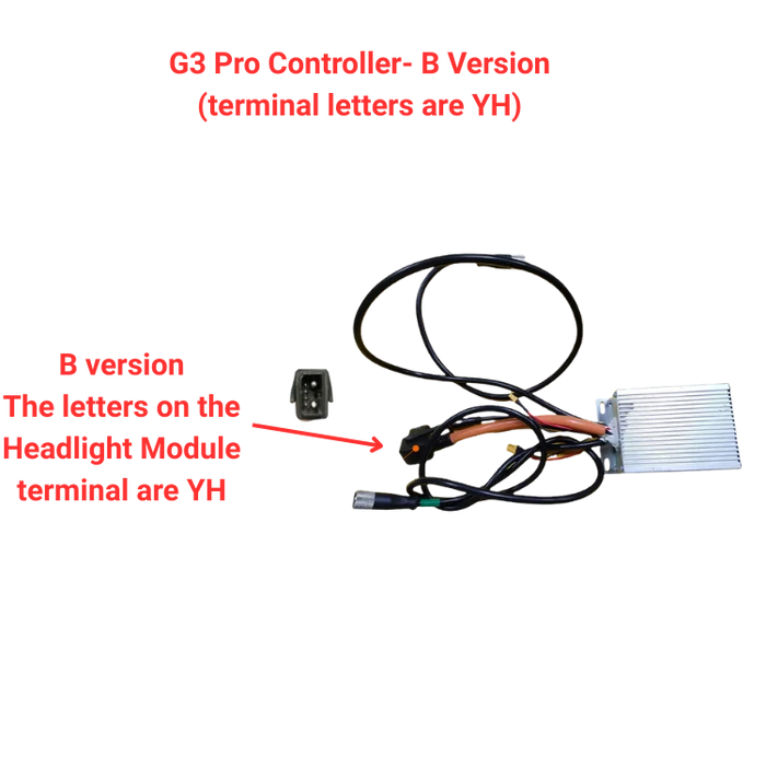 KuKirin G3 Pro B version controller YH terminal scooter spare part white background 1:1
