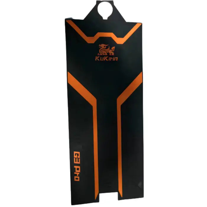 KuKirin G3 Pro deck pad black orange footboard mat scooter spare part white background 1:1
