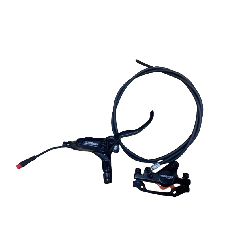 KuKirin G3 Pro B version front hydraulic brake kit with right brake lever scooter spare part white background 1:1
