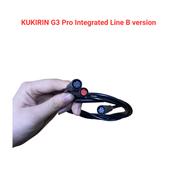 KuKirin G3 Pro B version integrated line cable scooter spare part white background 1:1
