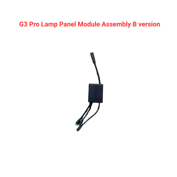 KuKirin G3 Pro B version lamp panel module assembly lighting controller with wires scooter spare part white background 1:1
