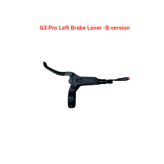 KuKirin G3 Pro B version left brake lever scooter spare part white background 1:1

