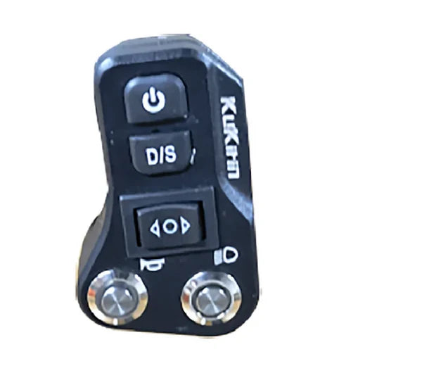 KuKirin G3 Pro B version light switch with drive on off button scooter spare part white background 1:1
