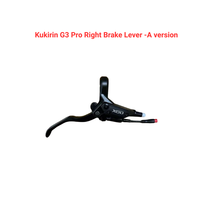 KuKirin G3 Pro A version right brake lever scooter spare part white background 1:1
