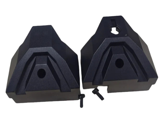 KuKirin G3 A version rear cover plate 1 pair scooter spare part white background 1:1
