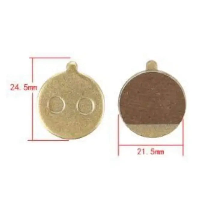 KuKirin M4 M4 Pro brake pad set scooter spare part white background 1:1
