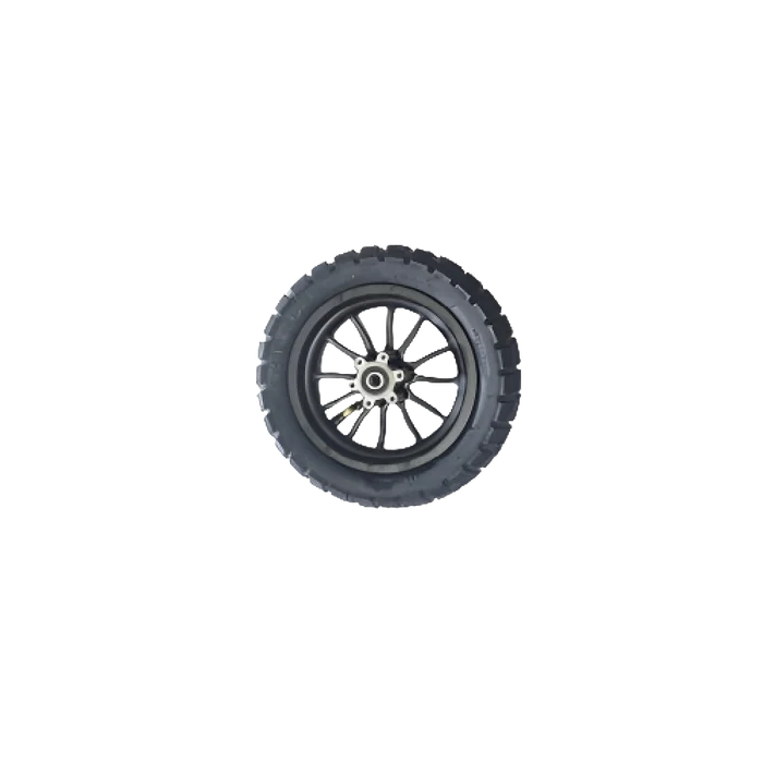KuKirin M4 Max front wheel complete wheel with tire scooter spare part white background 1:1
