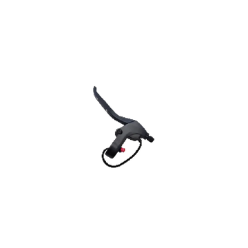 KuKirin M4 Max left brake lever brake handle with wire scooter spare part white background 1:1

