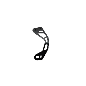 KuKirin M4 Max left fender fixing plate mudguard mounting bracket scooter spare part white background 1:1
