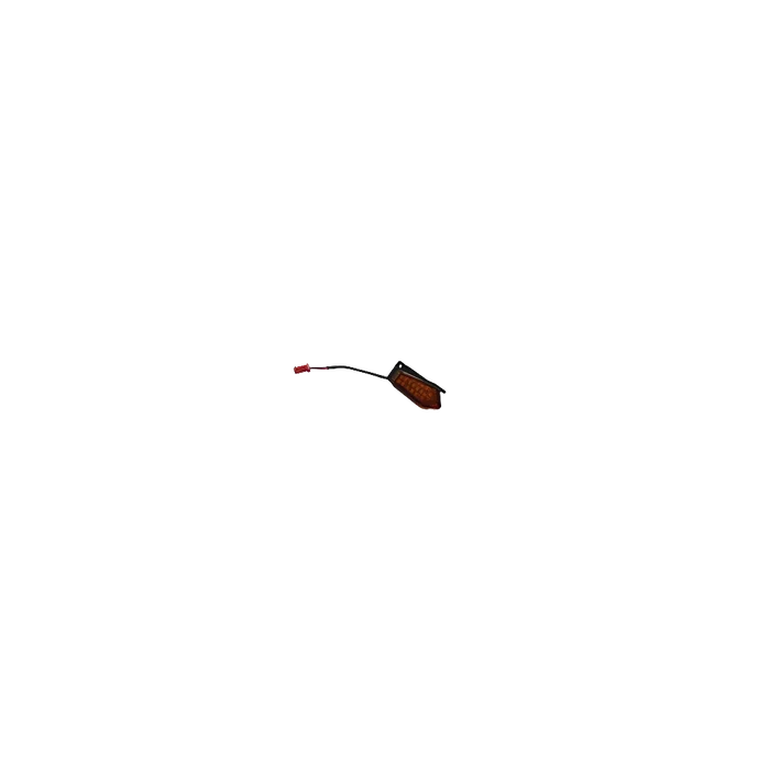 KuKirin M4 Max left turn signal scooter left indicator light spare part white background 1:1

