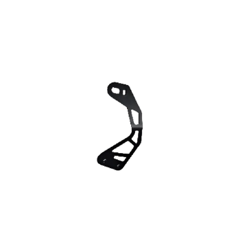 KuKirin M4 Max right fender fixing plate scooter fender mounting bracket spare part white background 1:1
