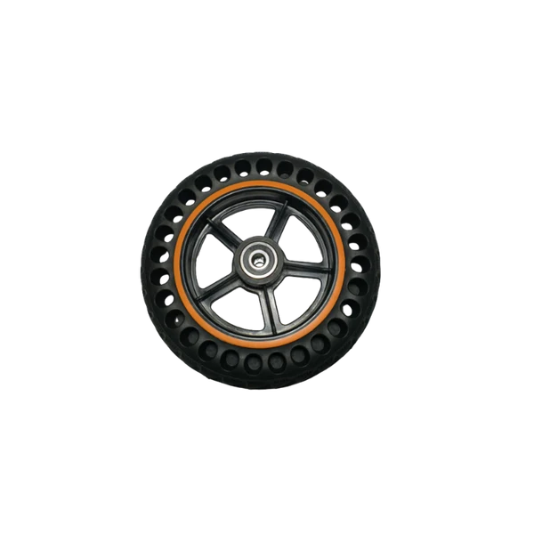 KuKirin S1 Max front wheel honeycomb solid tire scooter spare part white background 1:1
