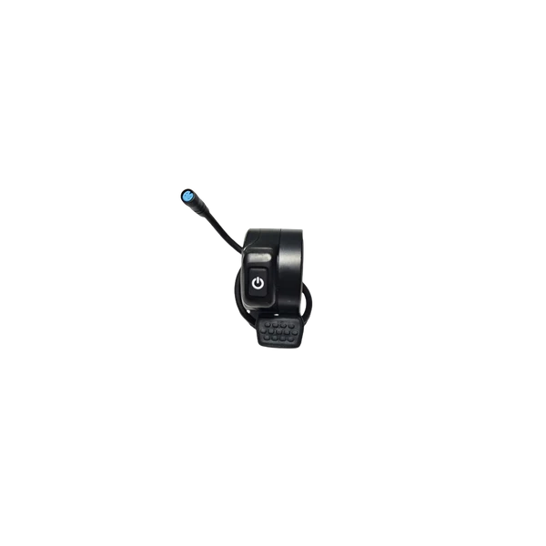 KuKirin S1 Max throttle handlebar speed control scooter spare part white background 1:1
