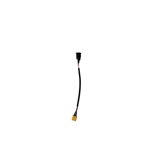 KuKirin T3 charging port connector with wire scooter spare part white background 1:1
