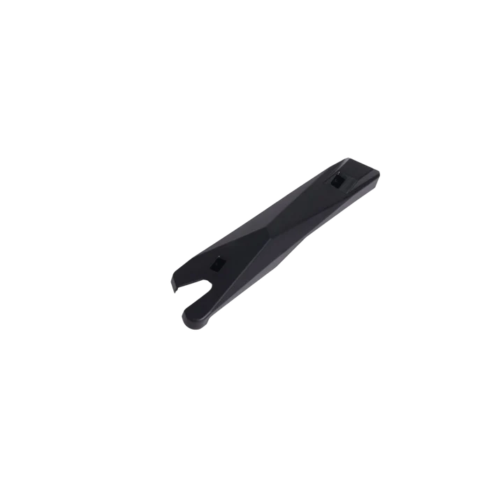 KuKirin T3 rear fork left protective cover scooter spare part white background 1:1
