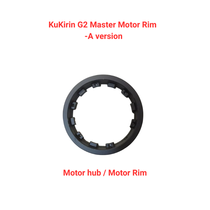 KuKirin G2 Master A‑version motor rim scooter spare part white background 1:1
