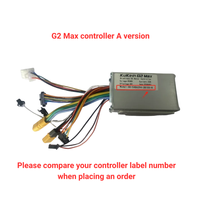 KuKirin G2 Max A‑version brushless motor controller main board scooter spare part white background 1:1
