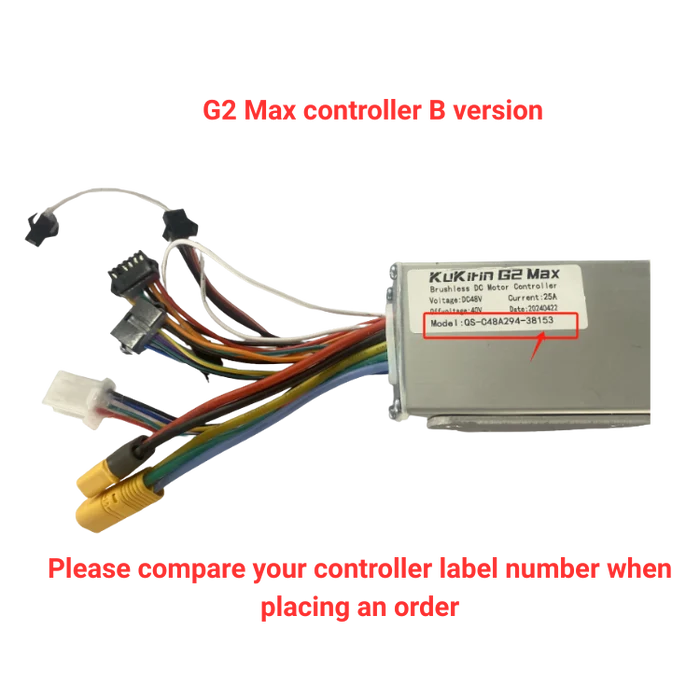 KuKirin G2 Max B version motor controller main control unit scooter spare part white background 1:1
