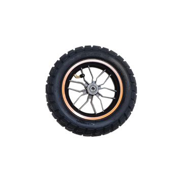 KuKirin G2 Max complete front wheel assembly without front axle scooter spare part white background 1:1
