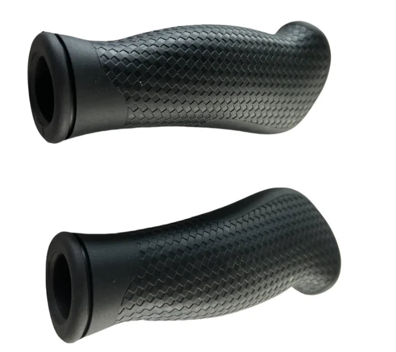 KuKirin G2 Max pair rubber anti‑slip handlebar grips scooter spare part white background 1:1
