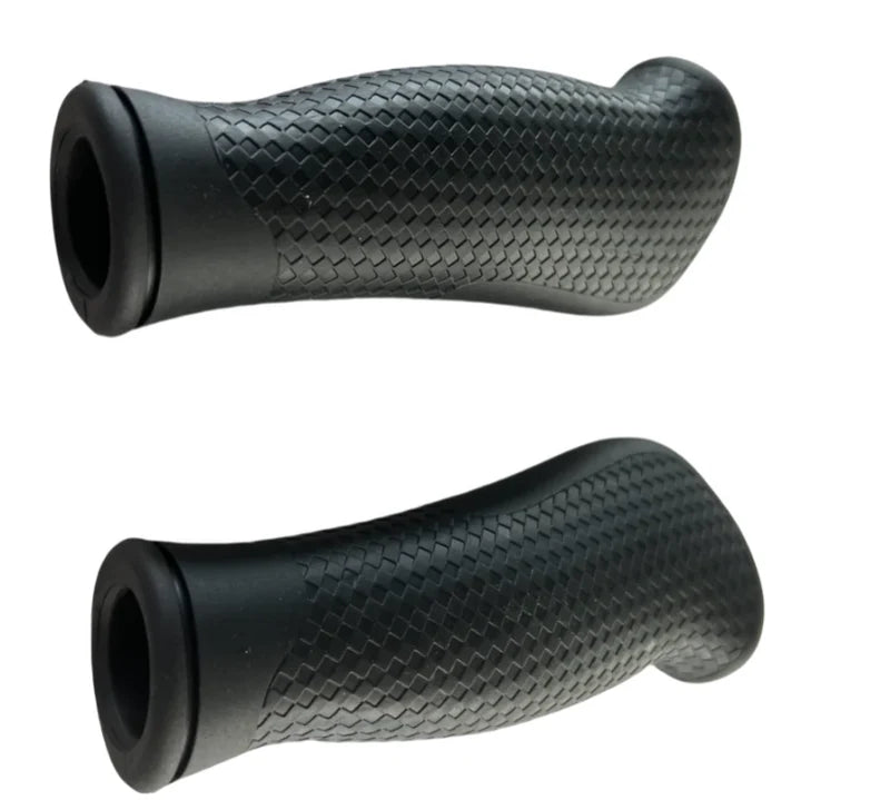 KuKirin G2 Pro pair rubber handlebar grips scooter spare replacement part white background 1:1
