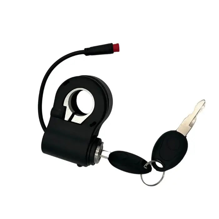 KuKirin G2 Pro key ignition lock power switch with keys scooter spare part white background 1:1
