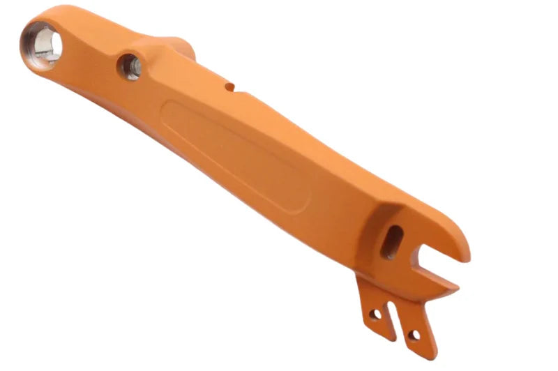 KuKirin G2 Pro 2024 left front rocker swing arm scooter spare replacement part white background 1:1
