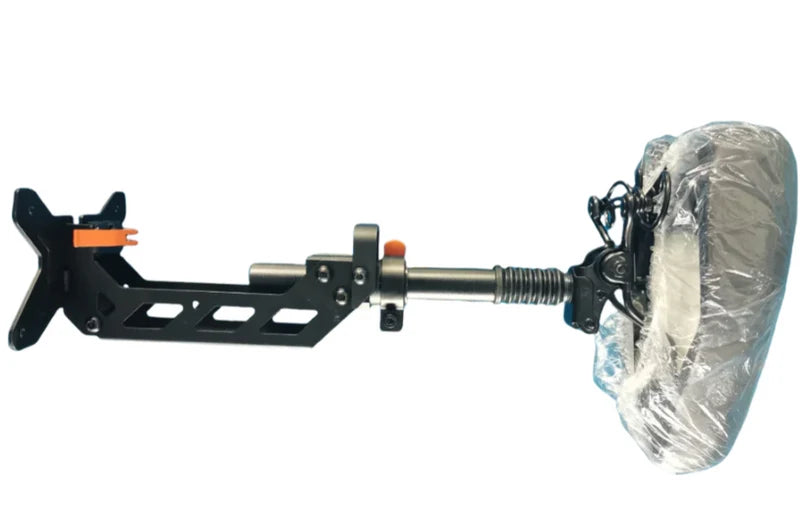 KuKirin G2 Pro 2023 seat assembly complete saddle bracket scooter spare part white background 1:1
