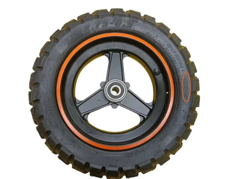 KuKirin G3 complete front wheel assembly scooter spare part white background 1:1
