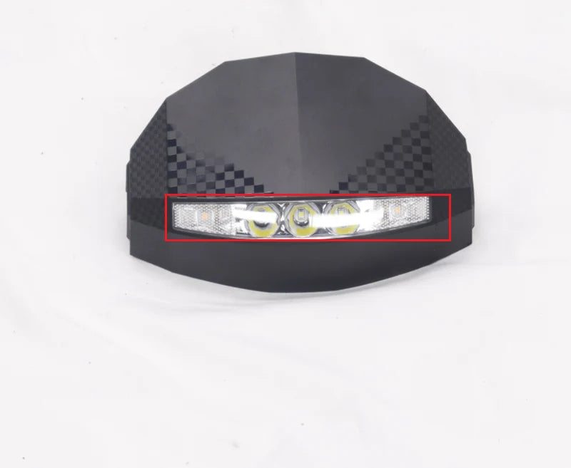 KuKirin G3 headlight lamp glass cover scooter spare part white background 1:1
