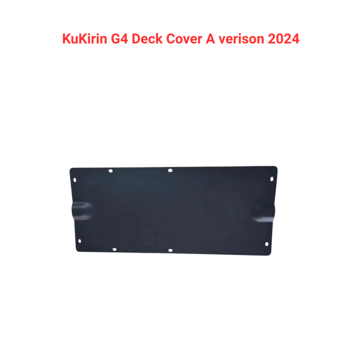 KuKirin G4 deck cover A version 2024 scooter spare part white background 1:1
