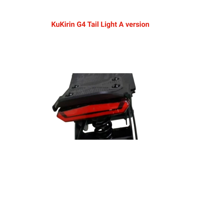 KuKirin G4 tail light A version scooter spare part white background 1:1
