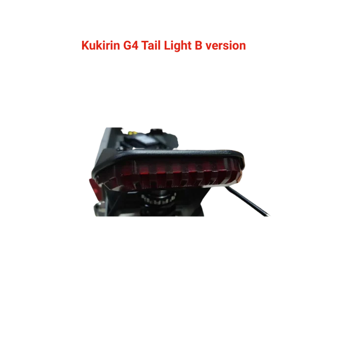 KuKirin G4 tail light B version 2025 scooter spare part white background 1:1
